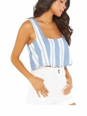 Show Me Your MuMu Tara Crop Top in Size Medium